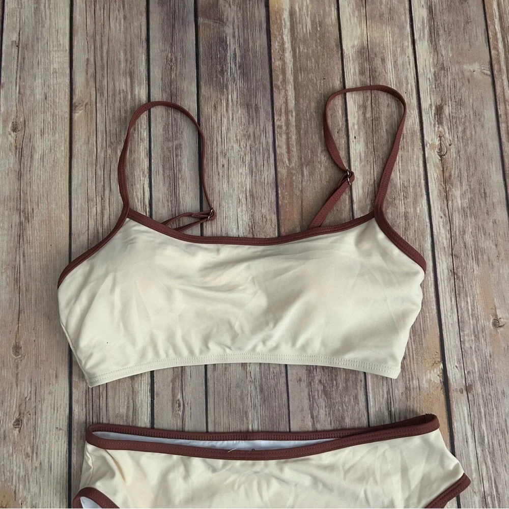 New Suuksess High Waisted Two Piece Bikini Set - Picture 4 of 6